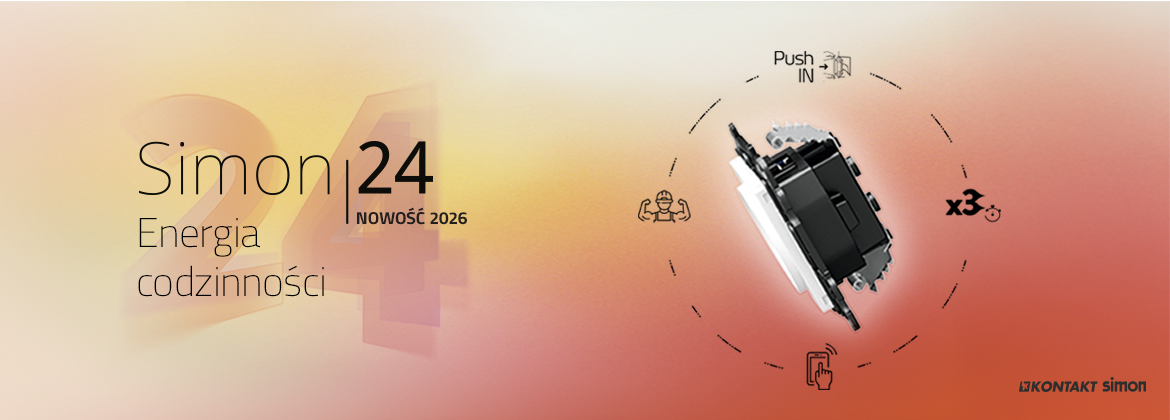 <p>Simon 24 – nowy osprzęt elektryczny KONTAKT Simon dostępny Grodno</p>